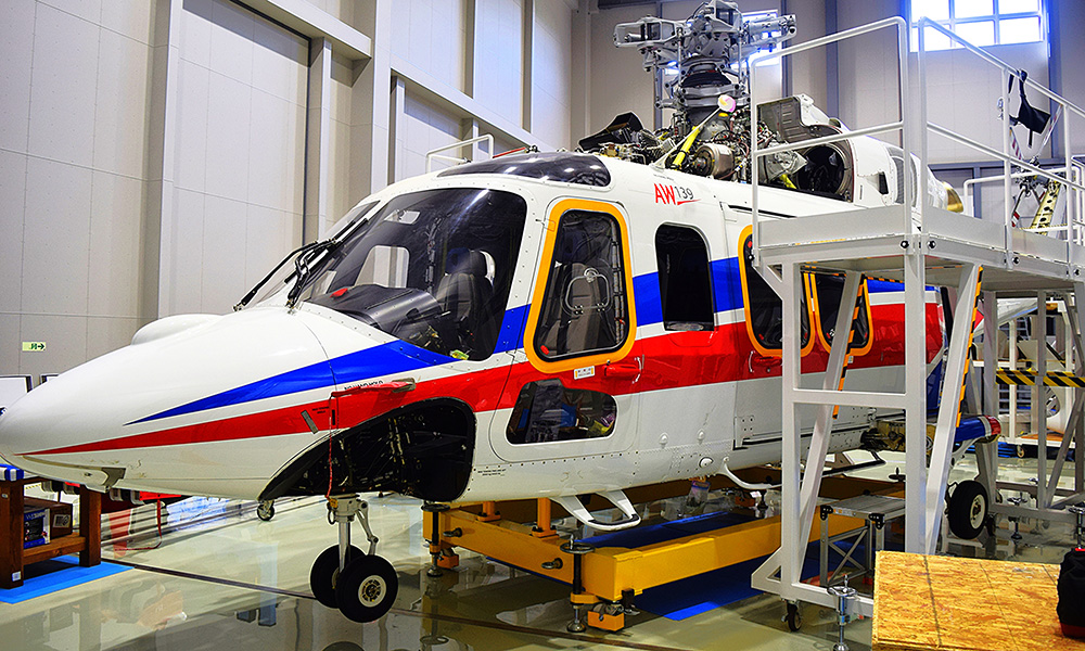 AW139型 Maintenance Training Simulator（MTS）